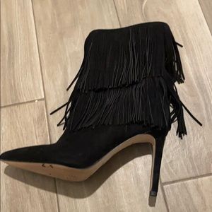 Sam Edelman Fringe Boots - 6 1/2